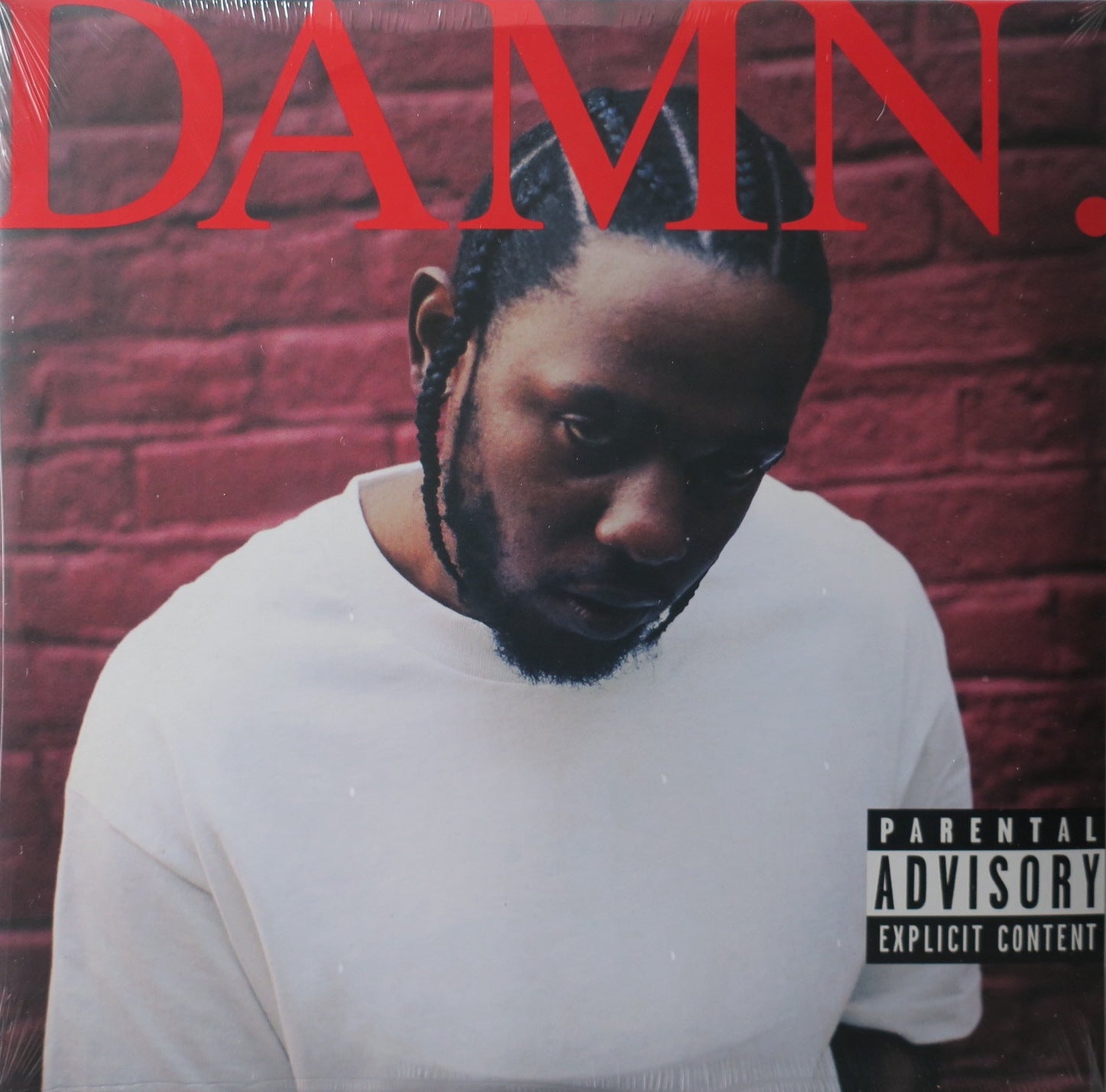 Kendrick Lamar 'Damn' 180g Vinyl 2LP Record - Limited Edition Hip Hop Album for Music Collectors & Audiophiles - Perfect for Home Listening & Vinyl Enthusiasts