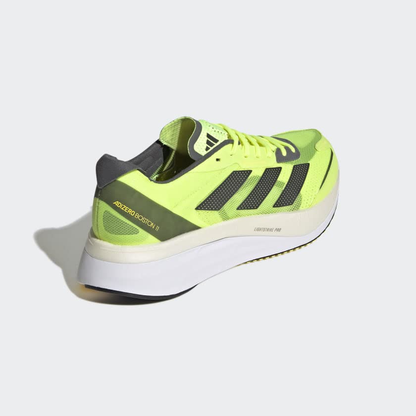 Adidas Men's Adizero Boston 11 Running Shoes - Lightweight Performance Sneakers for Marathon Training & Road Running