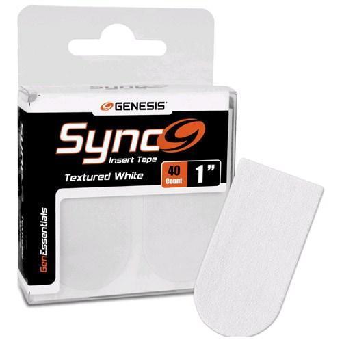 Genesis Sync White 1 Insert Bowling Tape - 40ct Pack - Perfect for Bowling Ball Grip Enhancement & Performance Improvement