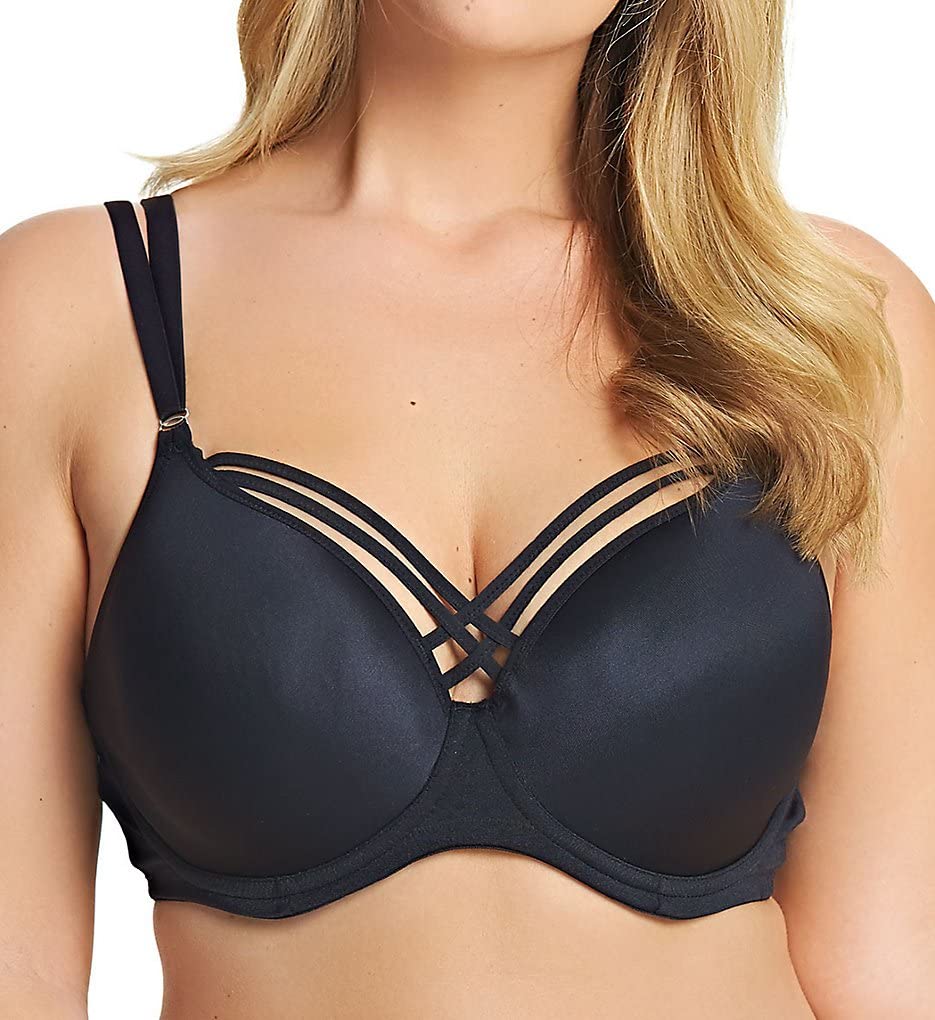 Elomi Women's Plus Size Bijou Flirt Underwire Banded Molded Cage Bra - Comfortable Support for Full-Figured Women | Perfect for Everyday Wear, Special Occasions & Lingerie Collections