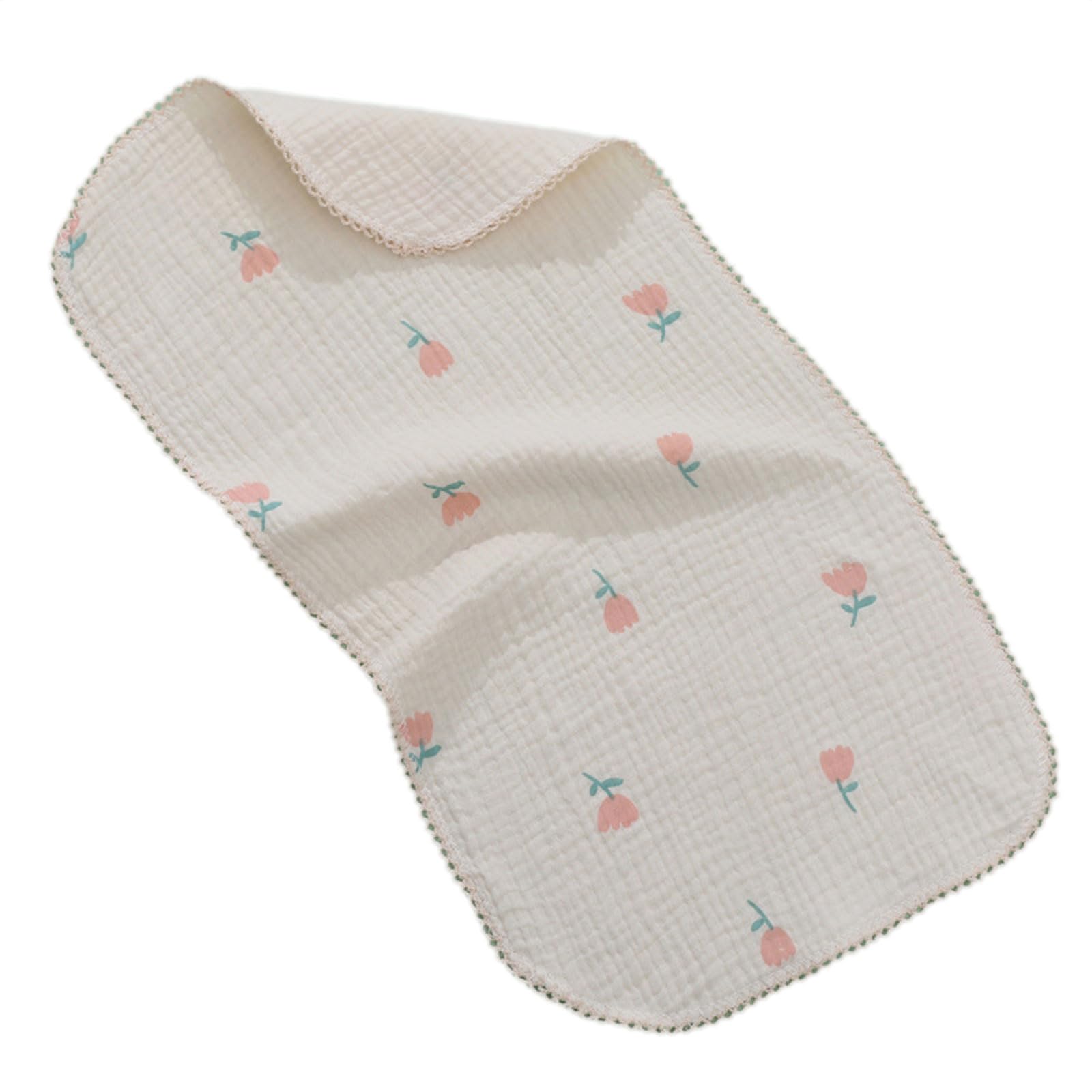 **Soft Cartoon Baby Cotton Towel - High-Absorbent Washcloth for Newborn & Kids - Gentle Face & Hand Towel for Bath Time, Travel & Daily Use**