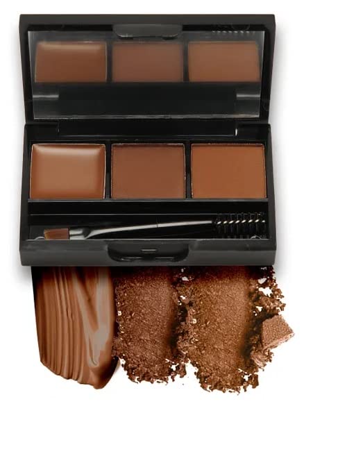 Wiffy Professional Eyebrow Palette - 6 Natural Shades for Perfect Brows, Waterproof & Long-Lasting Eye Makeup Kit for Daily Use, Parties & Special Occasions