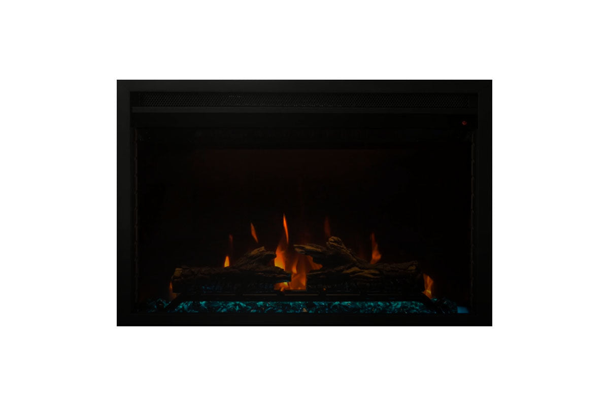 Napoleon Cineview 30 Inch Electric Fireplace Insert - Realistic Flame Effect for Home, Bedroom & Living Room - Energy Efficient & Easy Installation