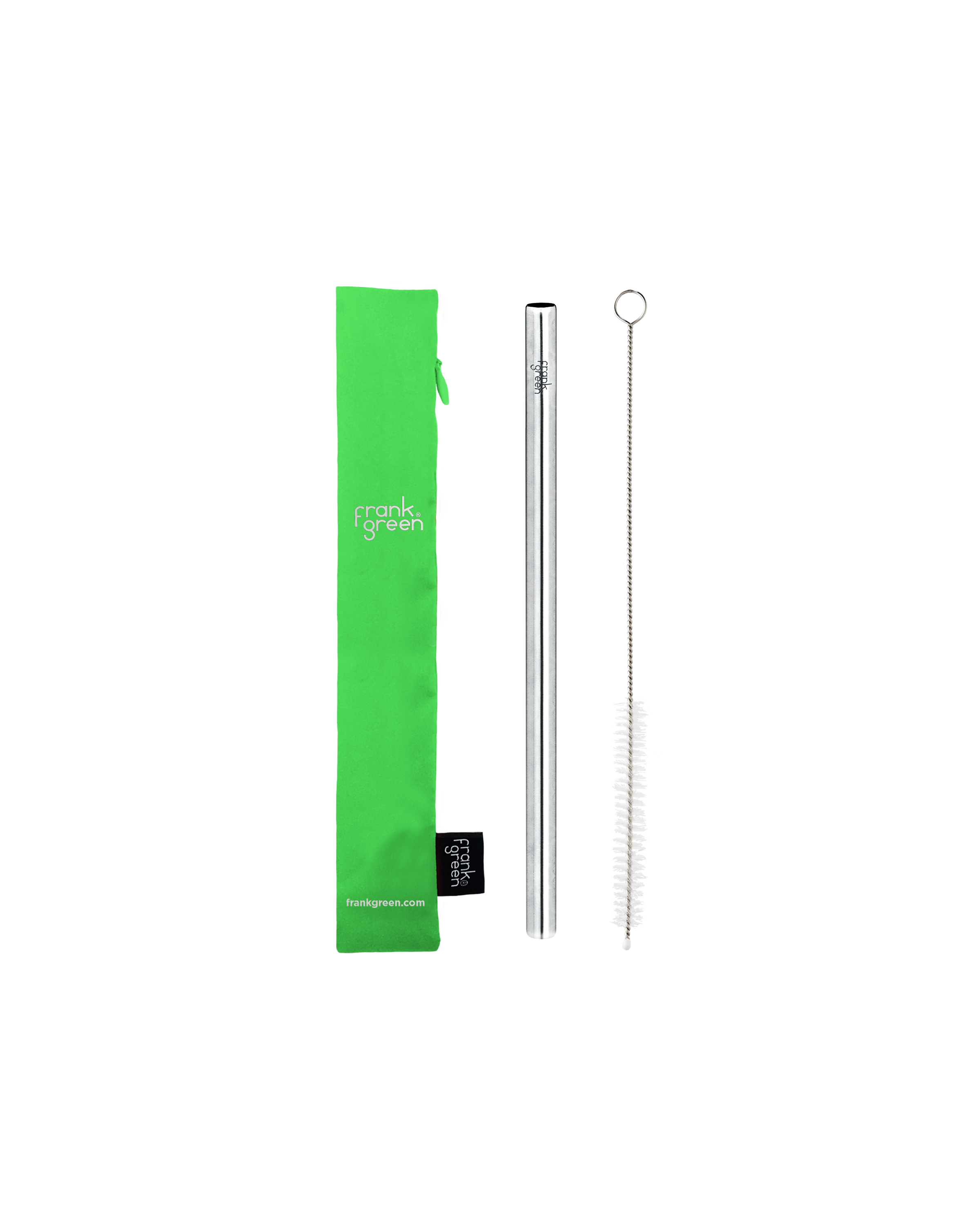 Eco-Friendly Jumbo Reusable Straws Pack - 12