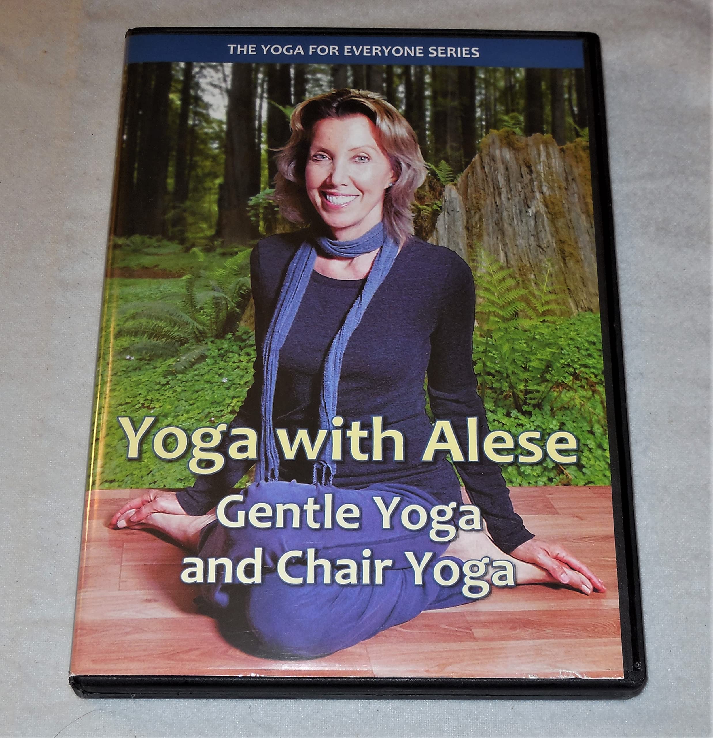 Gentle Yoga Chair for Seniors & Beginners - Comfortable & Supportive Yoga with Alese - Perfect for Home, Office & Rehabilitation Exercises