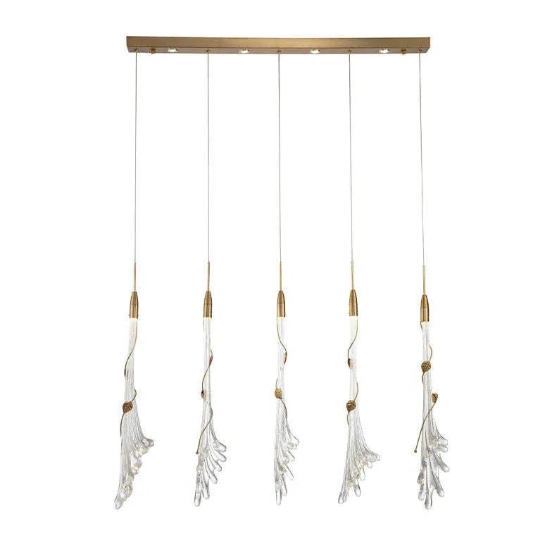 Waterproof LED Pendant Light for Bathroom - Modern Dimmable Hanging Light Fixture with Splash Proof Design, Perfect for Shower, Vanity, and Spa Areas