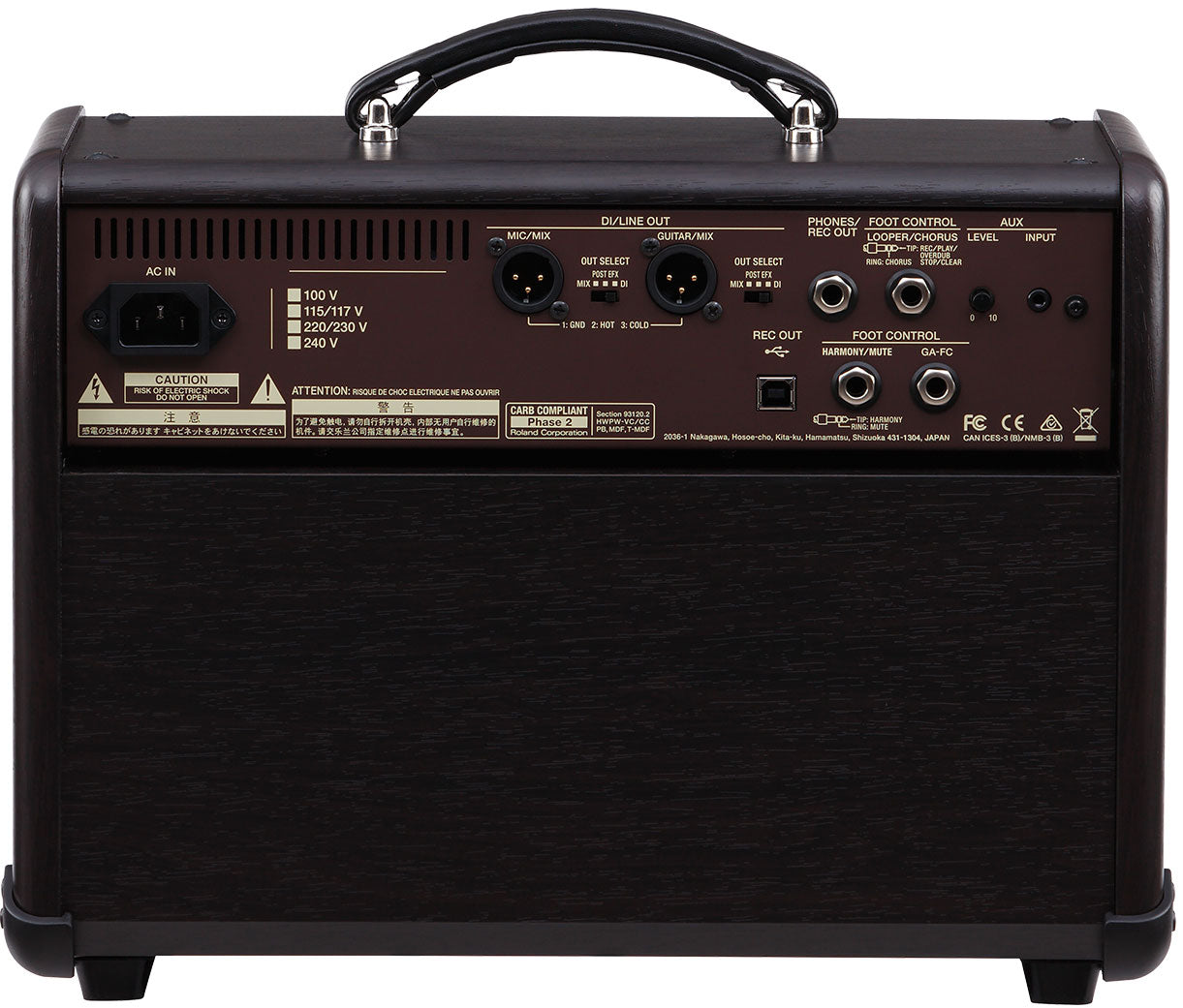 Boss Acoustic Singer Live Guitar Amplifier with Looper & Harmony - Portable PA System for Live Performances, Studio Recording & Home Practice