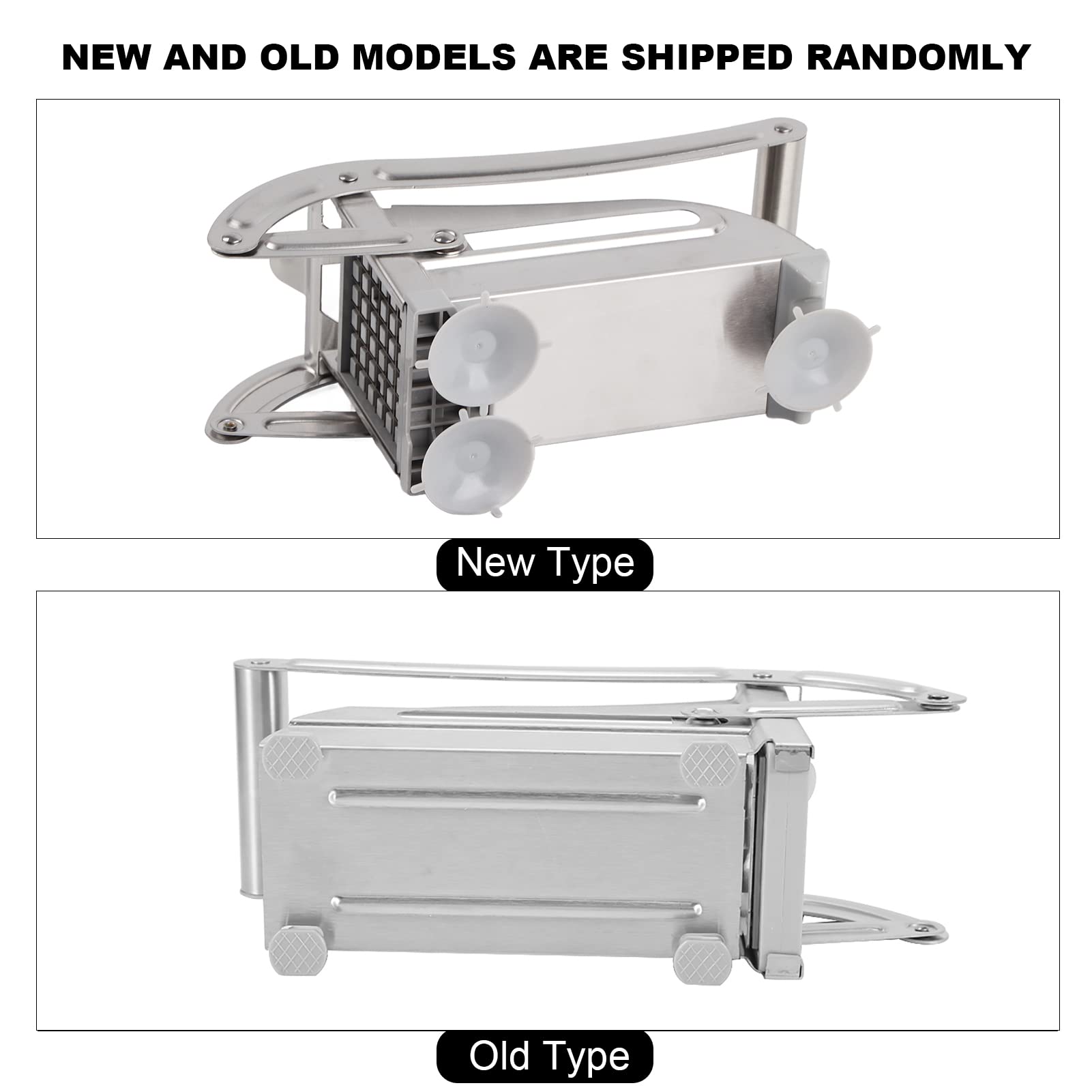 Premium Stainless Steel French Fry Cutter - Professional Potato & Vegetable Chopper for Onions, Carrots, Cucumbers - Perfect for Home Cooking, Meal Prep & Restaurant Use