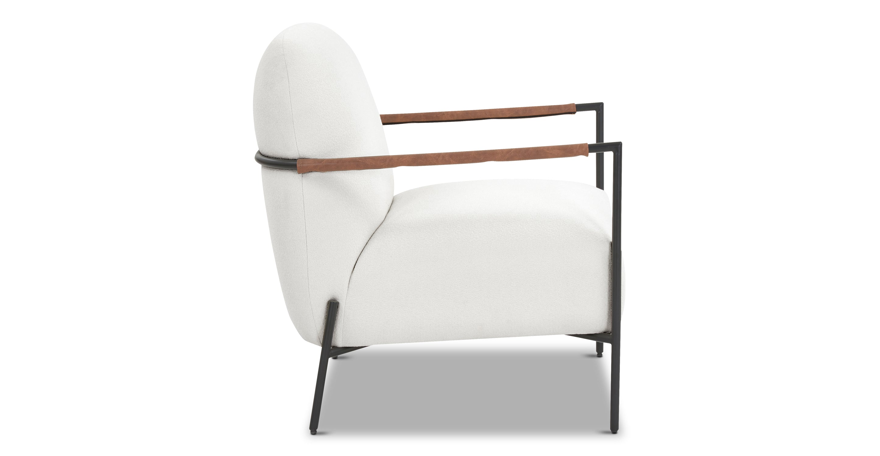 Ghent Lounge Chair - Modern Comfortable Accent Chair for Living Room, Bedroom & Office - Perfect for Relaxing, Reading & Lounging