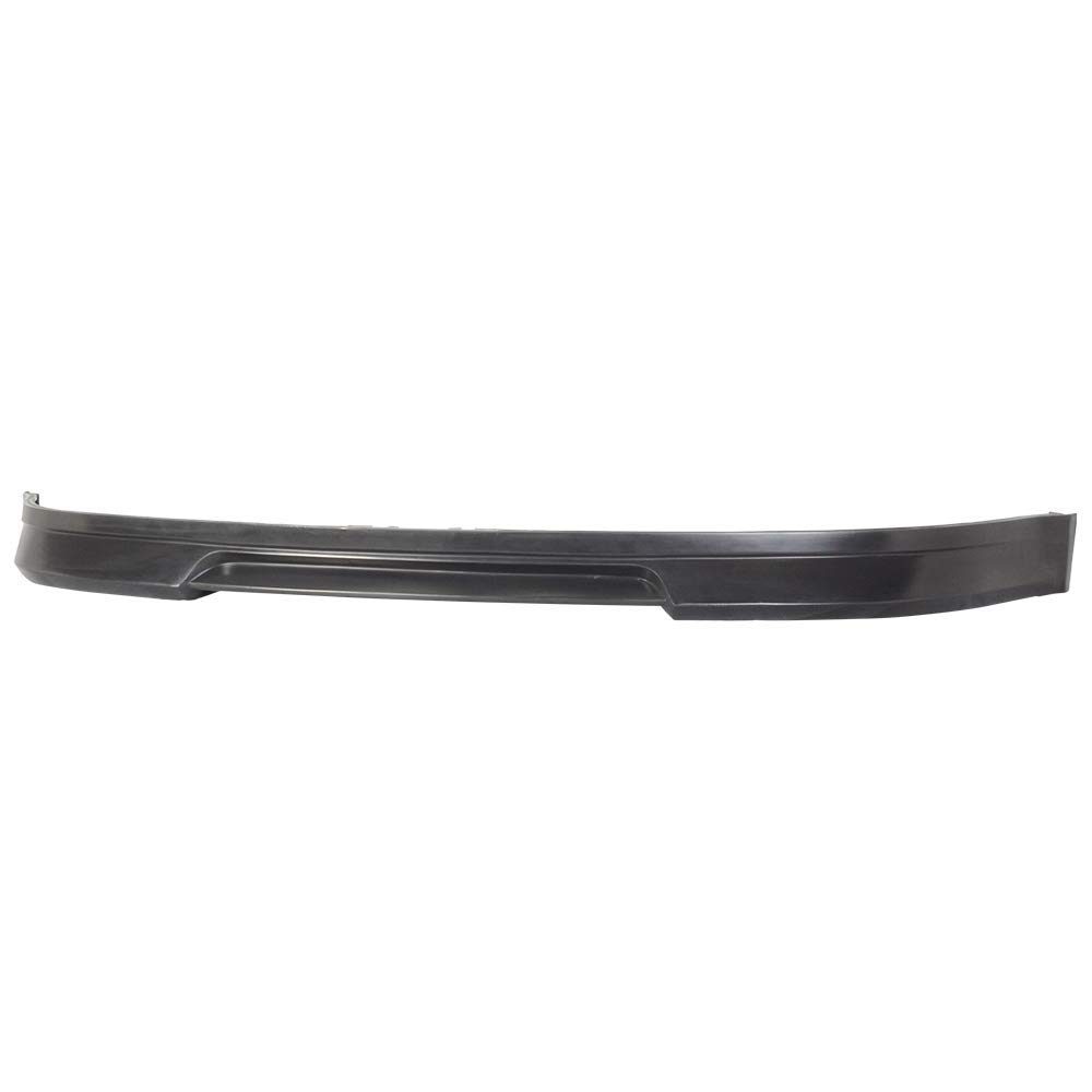 IKON MOTORSPORTS PU Front Bumper Lip Spoiler Splitter for 1999-2004 Volkswagen Jetta MK4 (2000 2001 2002 2003 Models) - Enhance Aerodynamics & Sporty Look for Street Racing & Car Shows