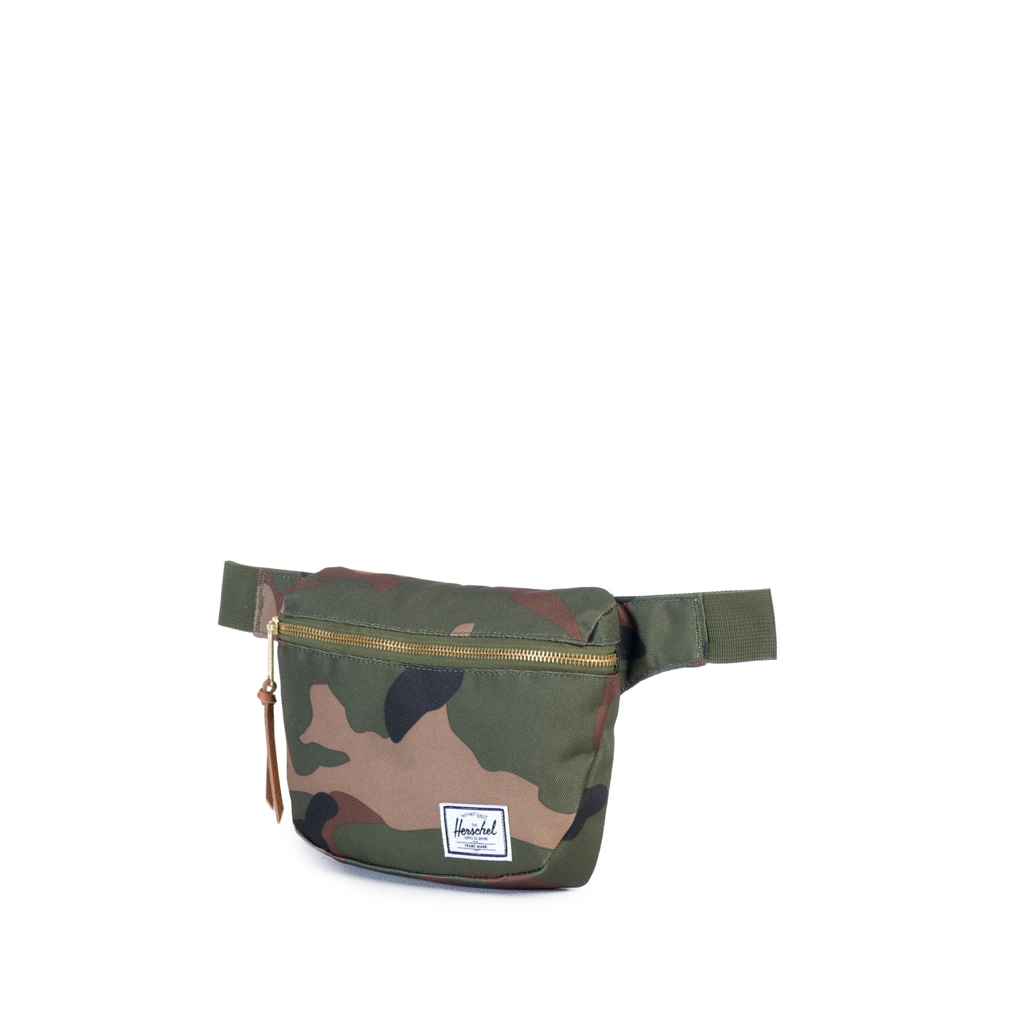 Herschel Fifteen Hip Pack - Woodland Camo Waist Bag for Men & Women - Perfect for Hiking, Travel & Everyday Use