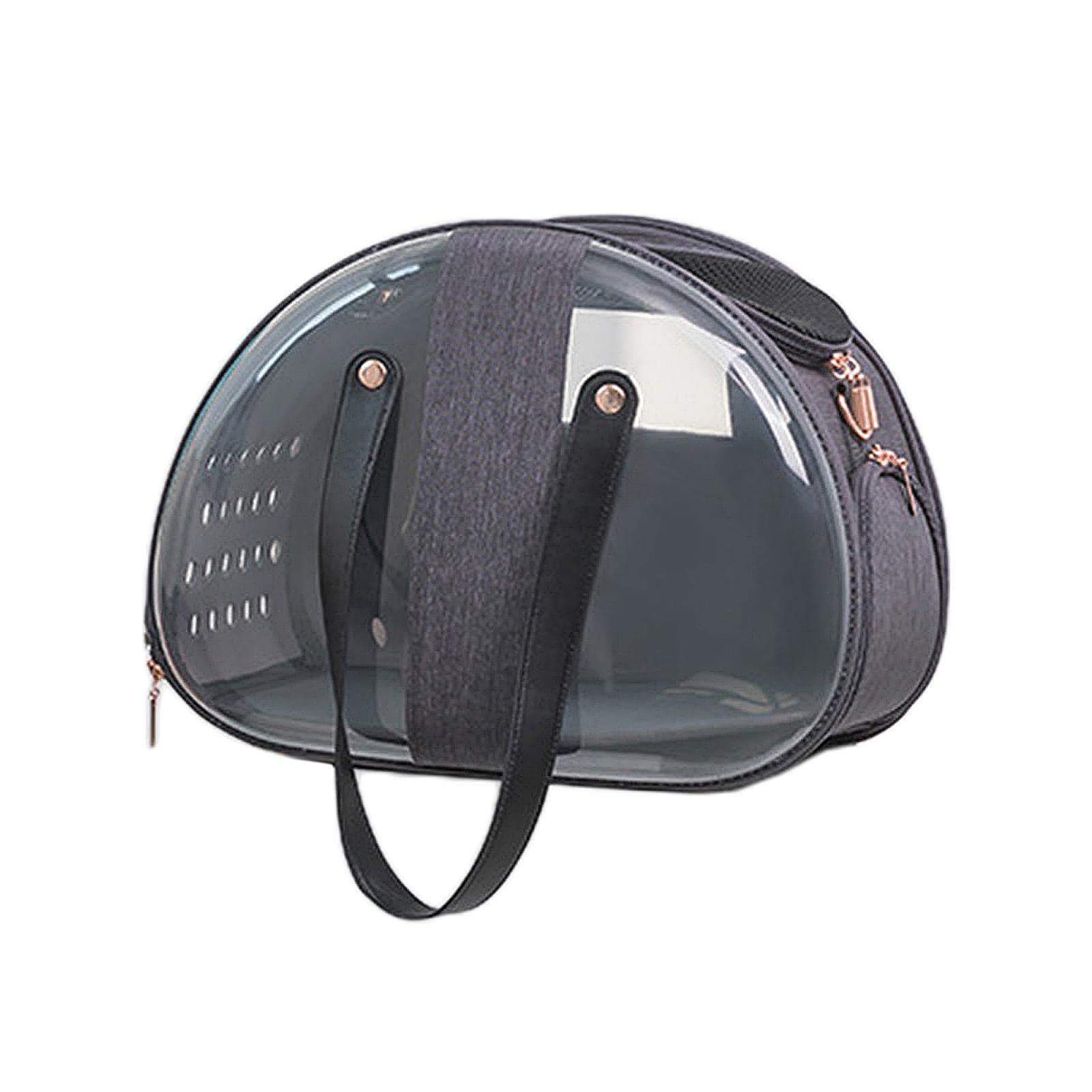 Enakshi Bubble Backpack Pet Carrier for Cats, Dogs, Puppies, Kittens & Small Animals - Dark Grey | Travel, Vet Visits & Outdoor Adventures | Durable & Comfortable Pet Supplies