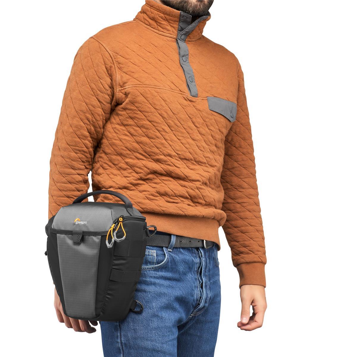 Lowepro Photo Active TLZ 50 AW Waterproof Top Loader Camera Bag for DSLR & Mirrorless - Black (Perfect for Travel, Hiking & Outdoor Photography)