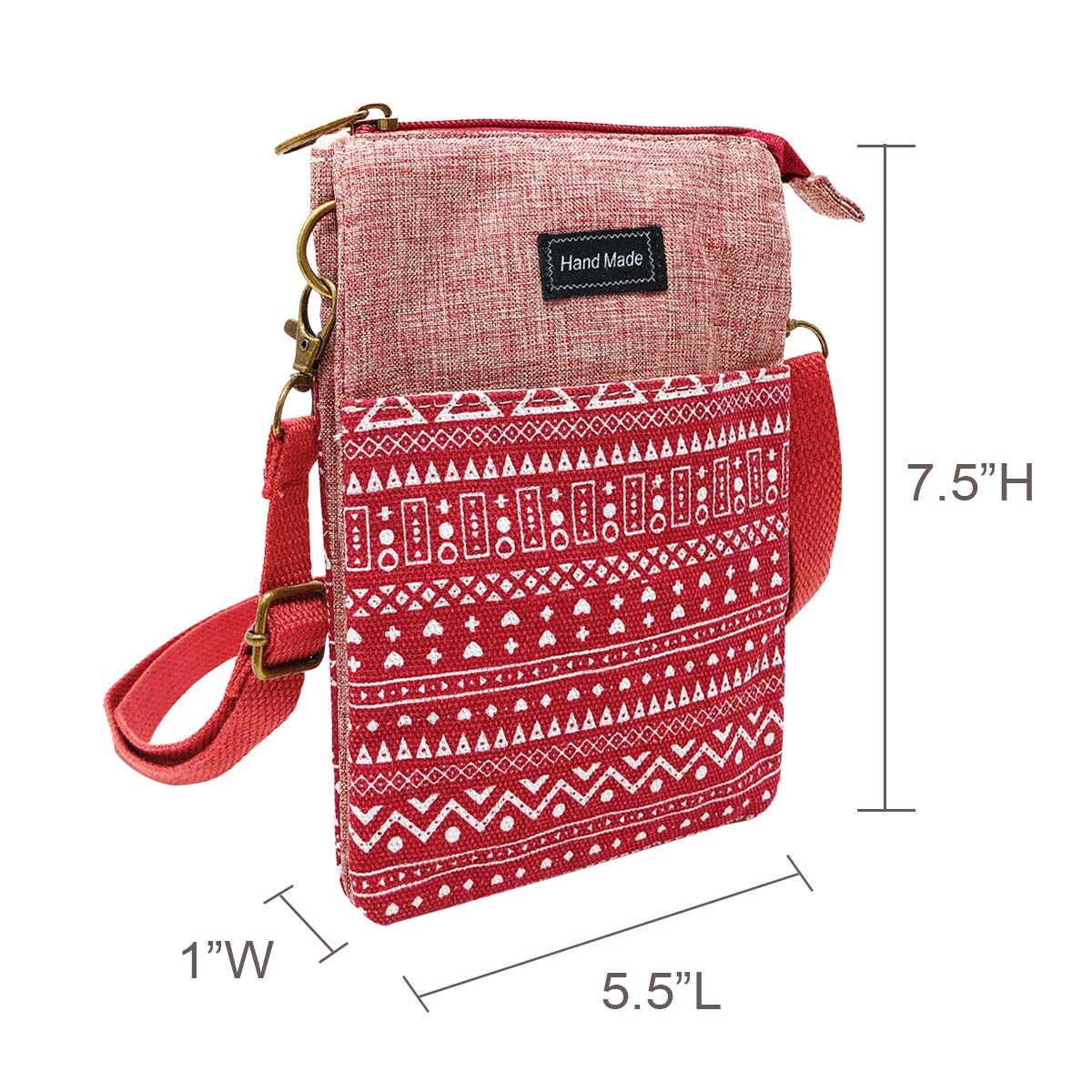 Allydrew Mini Crossbody Cell Phone Bag for Women - Small Waist Pouch with Adjustable Strap, Perfect for Travel, Running, and Daily Use