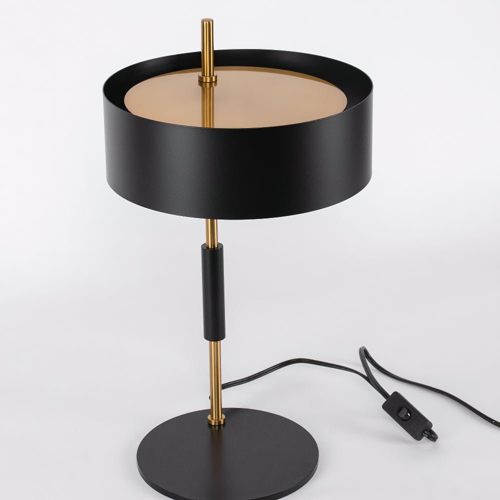 Athezza Modern LED Table Lamp - Adjustable Brightness, USB Charging Port, Night Light for Bedroom, Living Room, Office & Study Desk