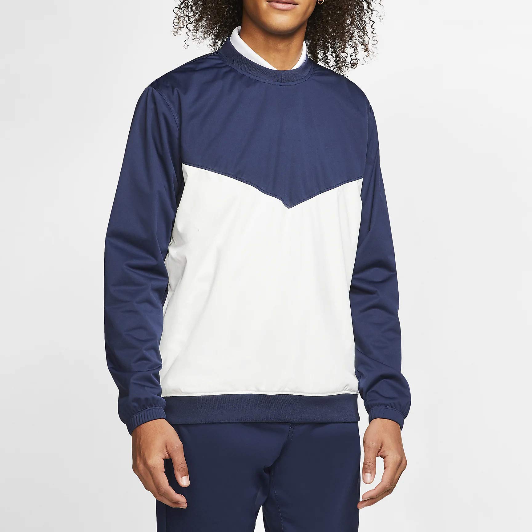 Nike Men's Shield Victory Golf Crew Shirts CI8986 - Moisture-Wicking, UV Protection & Breathable for Golf & Outdoor Sports