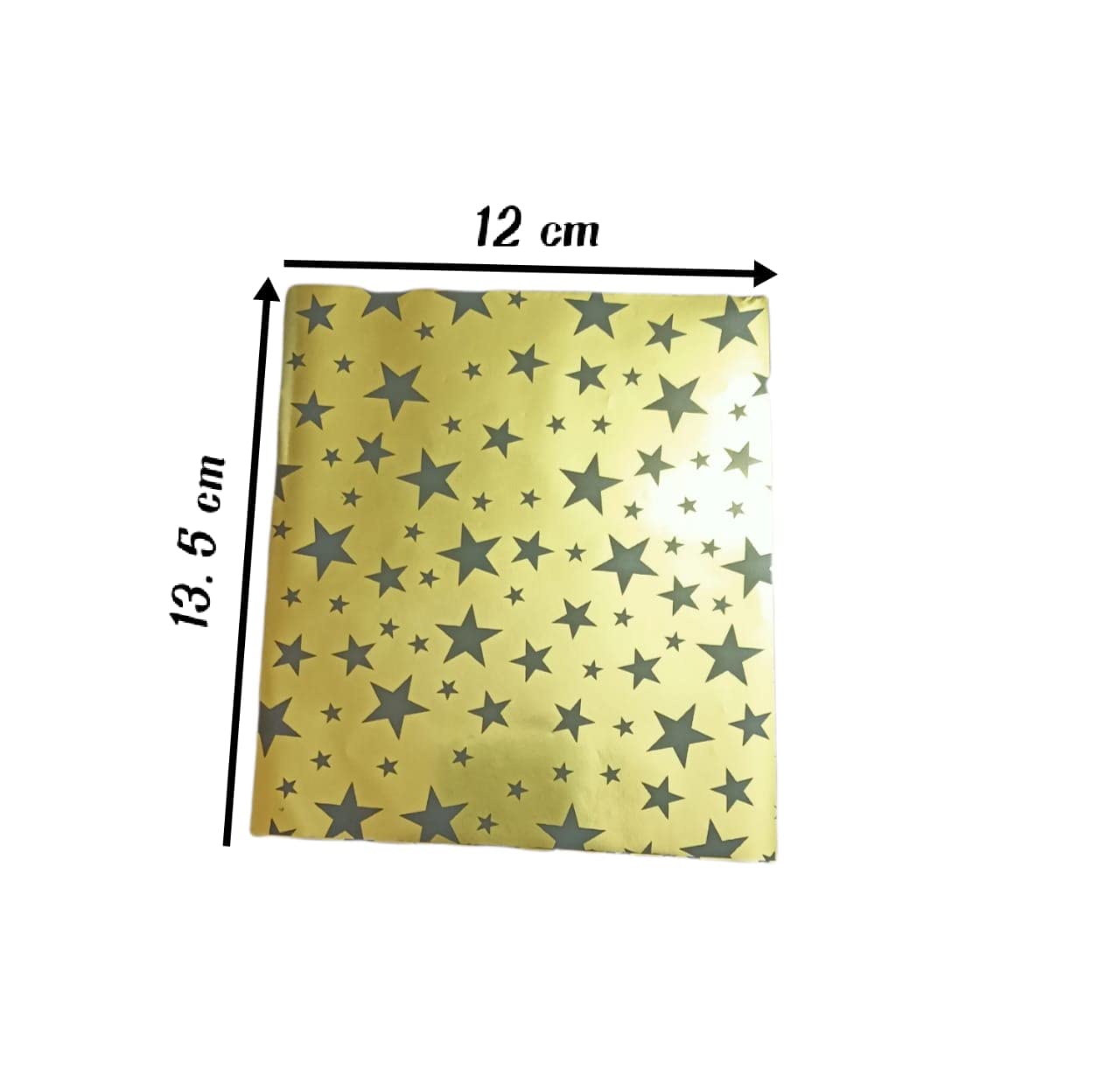 Colorful Star Print Candy Wrappers - 300 Pcs 5x5 Inch Caramel, Chocolate & Hard Candy Wrapping Papers - Perfect for DIY Candy Making, Party Favors & Gift Packaging