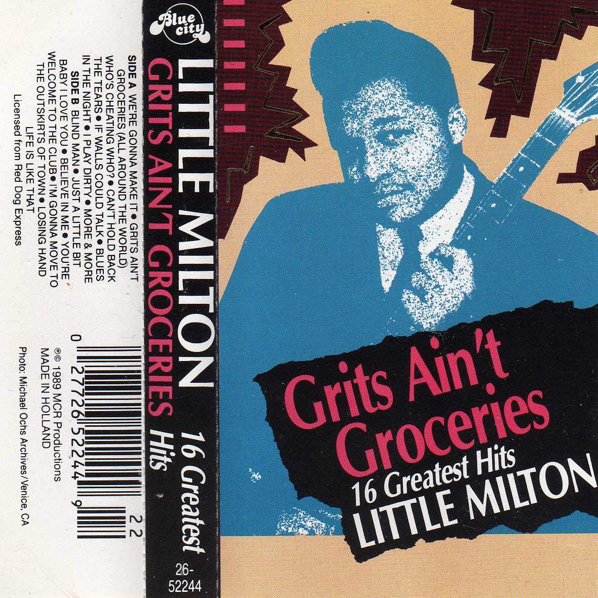 Grits Ain't Groceries Greatest Hits Cassette - Classic Music Collection for Vinyl Lovers