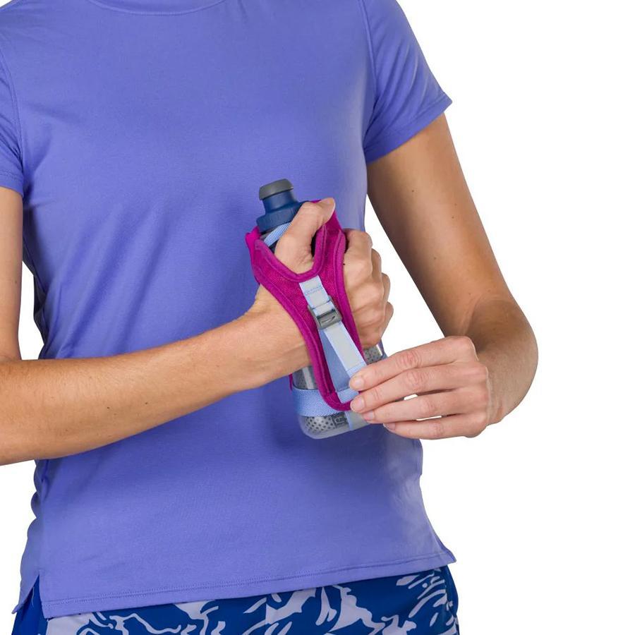 QuickSqueeze Plus 12oz Insulated Handheld Water Bottle - Leak Proof & BPA Free for Gym, Hiking & Outdoor Activities