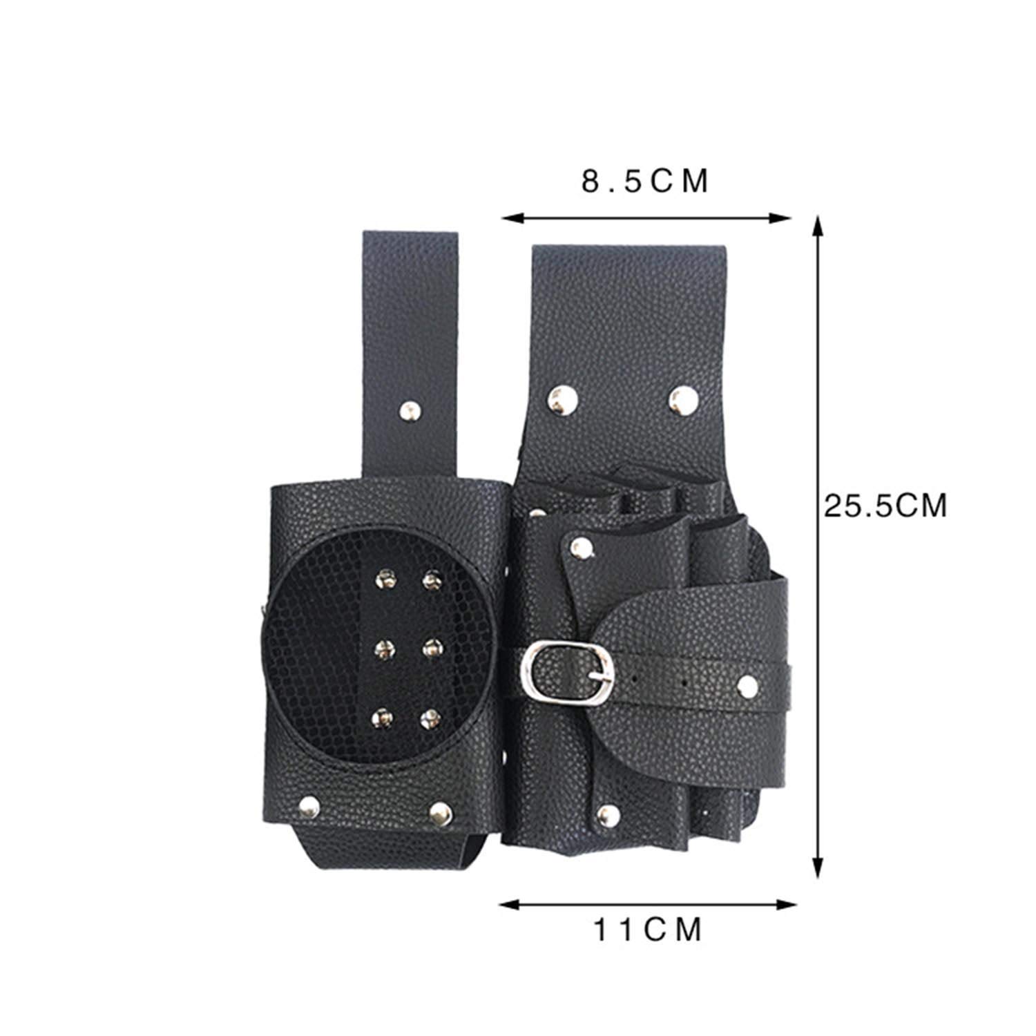 Professional Hairdressing Barber Scissors Bag - Belt Holster Pouch for Hair Shear Storage | Durable Tool Case for Hairstylists & Barbers | Perfect for Salon, Travel & Home Use