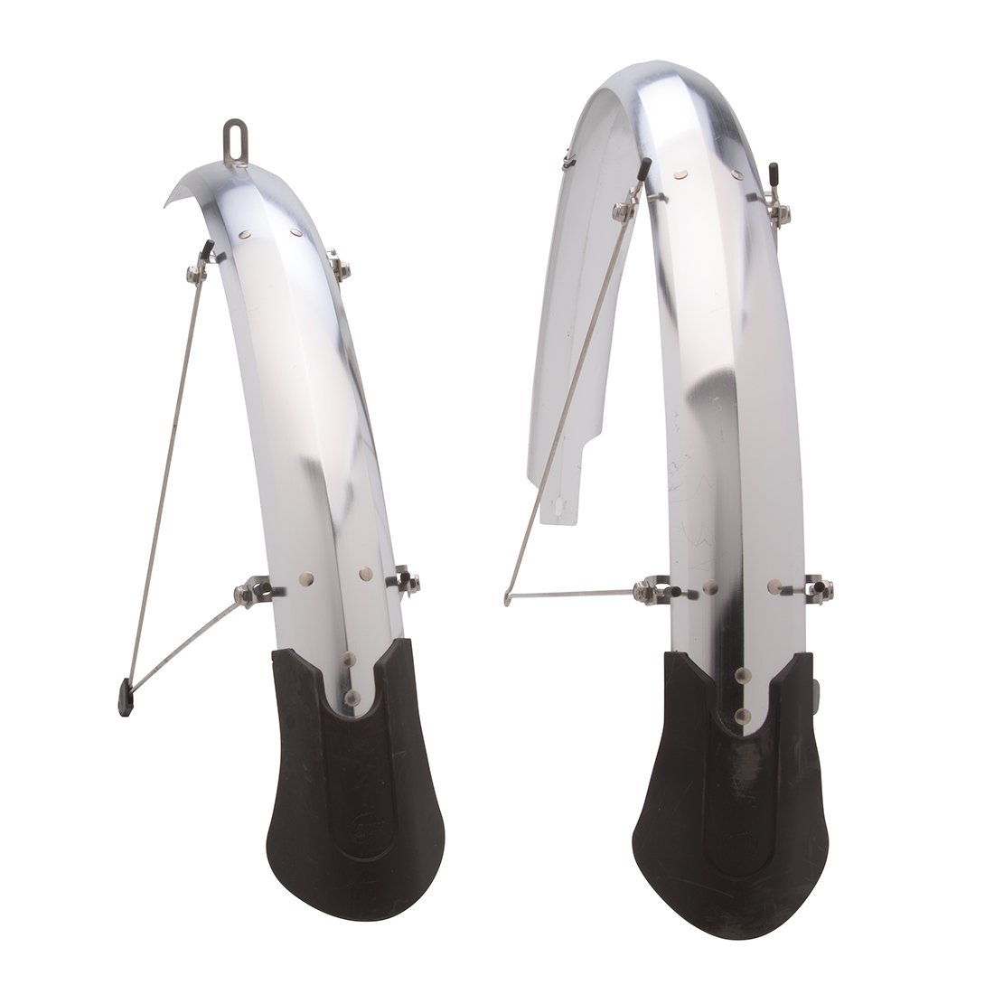 Planet Bike Cascadia ALX Bicycle Fenders - Lightweight Aluminum Bike Mudguards for Road & Hybrid Bikes - Perfect for Commuting & Rainy Day Cycling