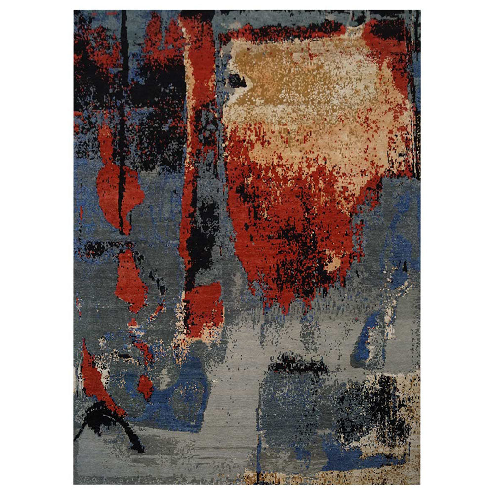 Hand Knotted Persian Rug - Premium Wool Oriental Carpet for Living Room, Bedroom & Dining Area - Traditional Elegant Home Decor