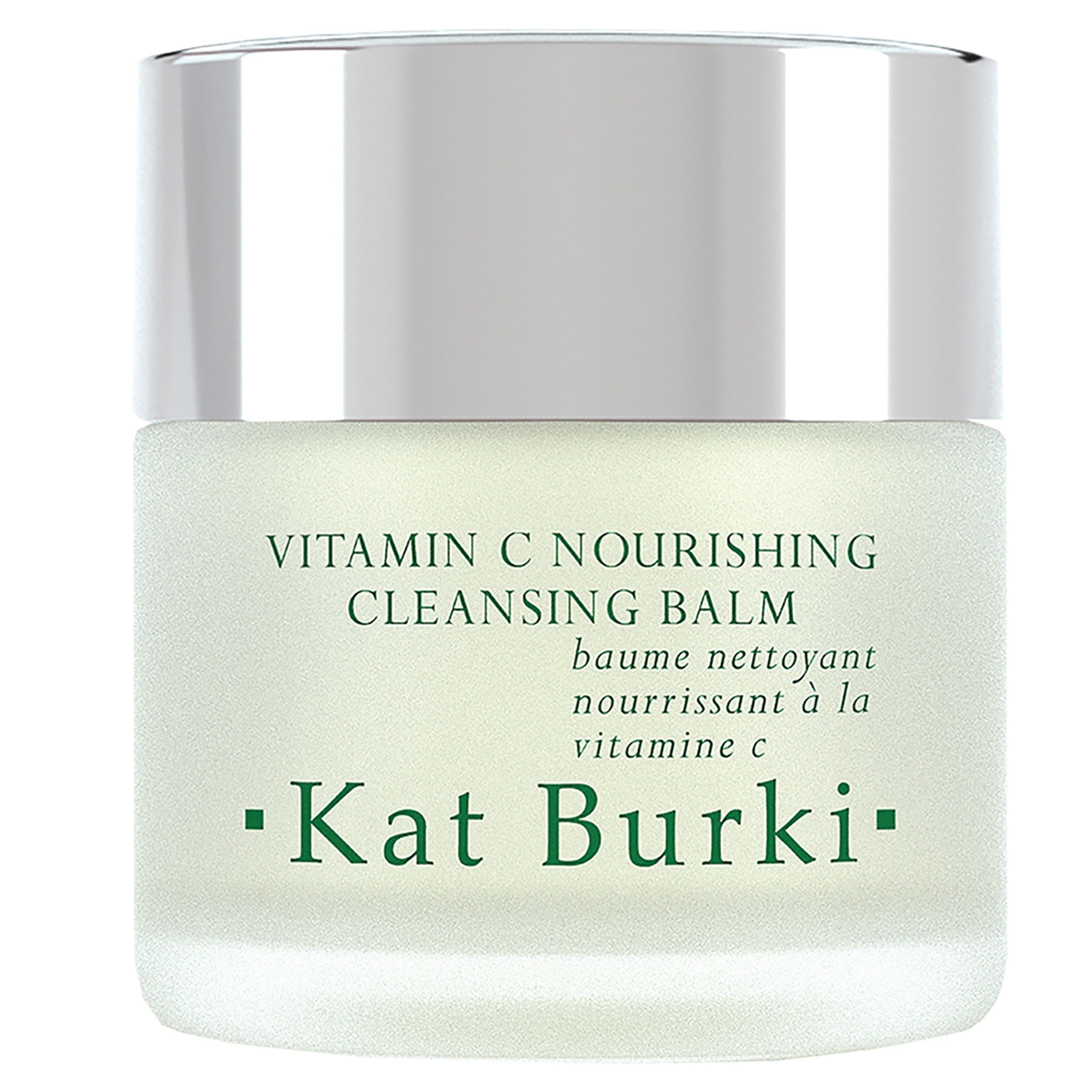 Kat Burki Vitamin C Nourishing Cleansing Balm - Brightening & Hydrating Face Cleanser for Glowing Skin | Perfect for Morning & Night Skincare Routine