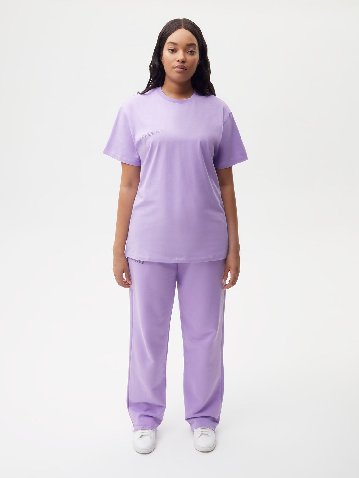 Women's 365 Midweight Cotton T-Shirt - Soft Breathable Everyday Tee in Orchid Purple for Casual Wear, Workout & Layering