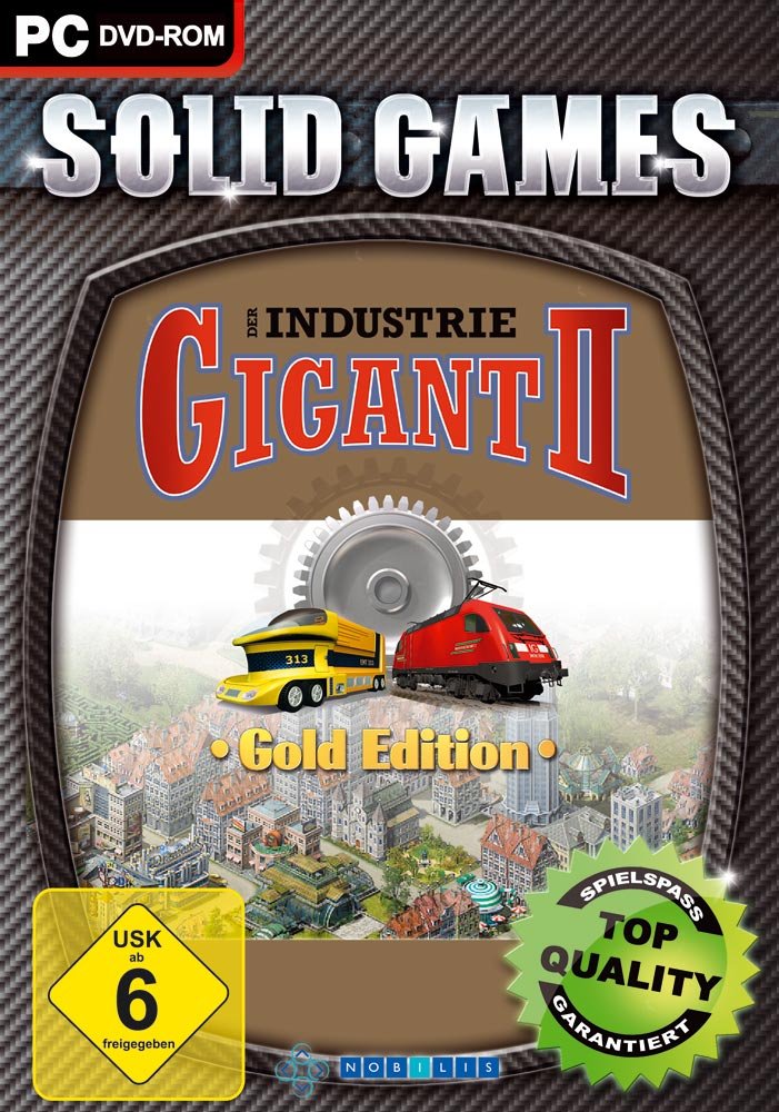Solid Games - Industry Giant 2 Gold Edition | Business Simulation Strategy Game for PC | Perfect for Entrepreneurs & Tycoon Game Lovers