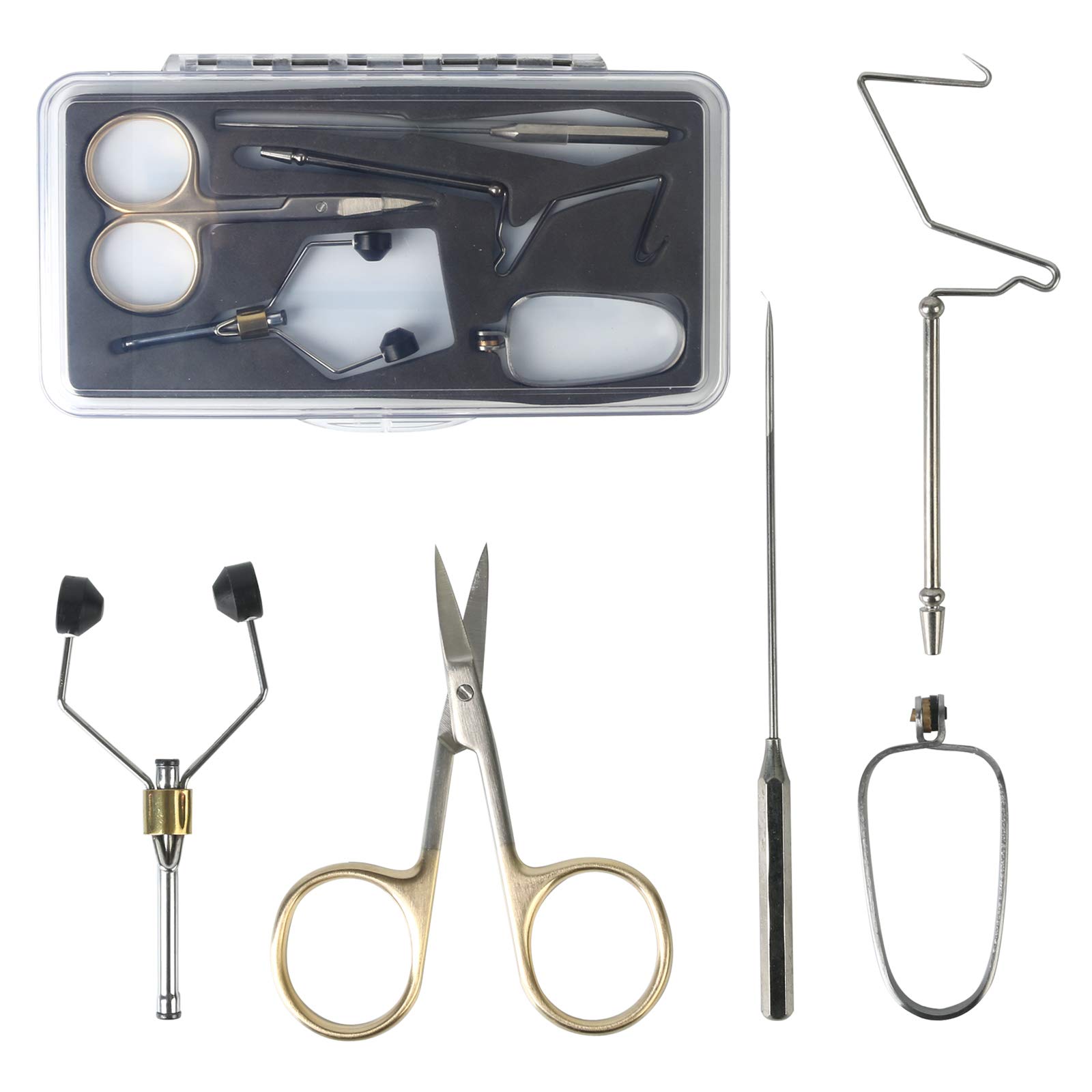 Maxcatch Fly Tying Tools Kit - Complete Fly Fishing Gear for Beginners & Pros