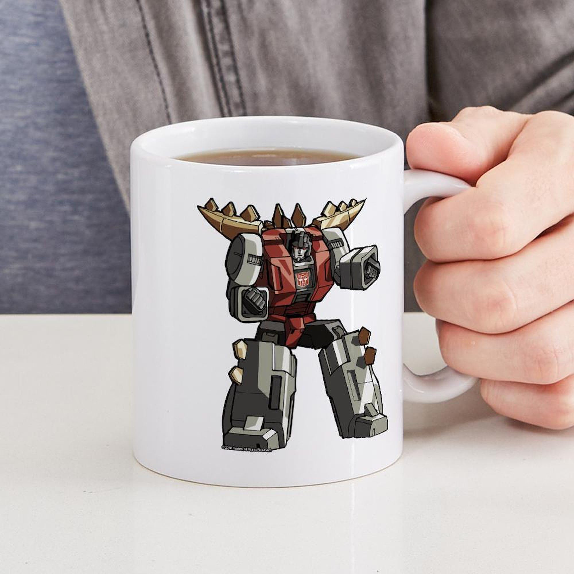 Transformers Snarl 11 oz Ceramic Coffee Mug - 325ml Insulated Tea Cup for Office, Home & Gifts - Perfect for Hot Drinks & Collectors