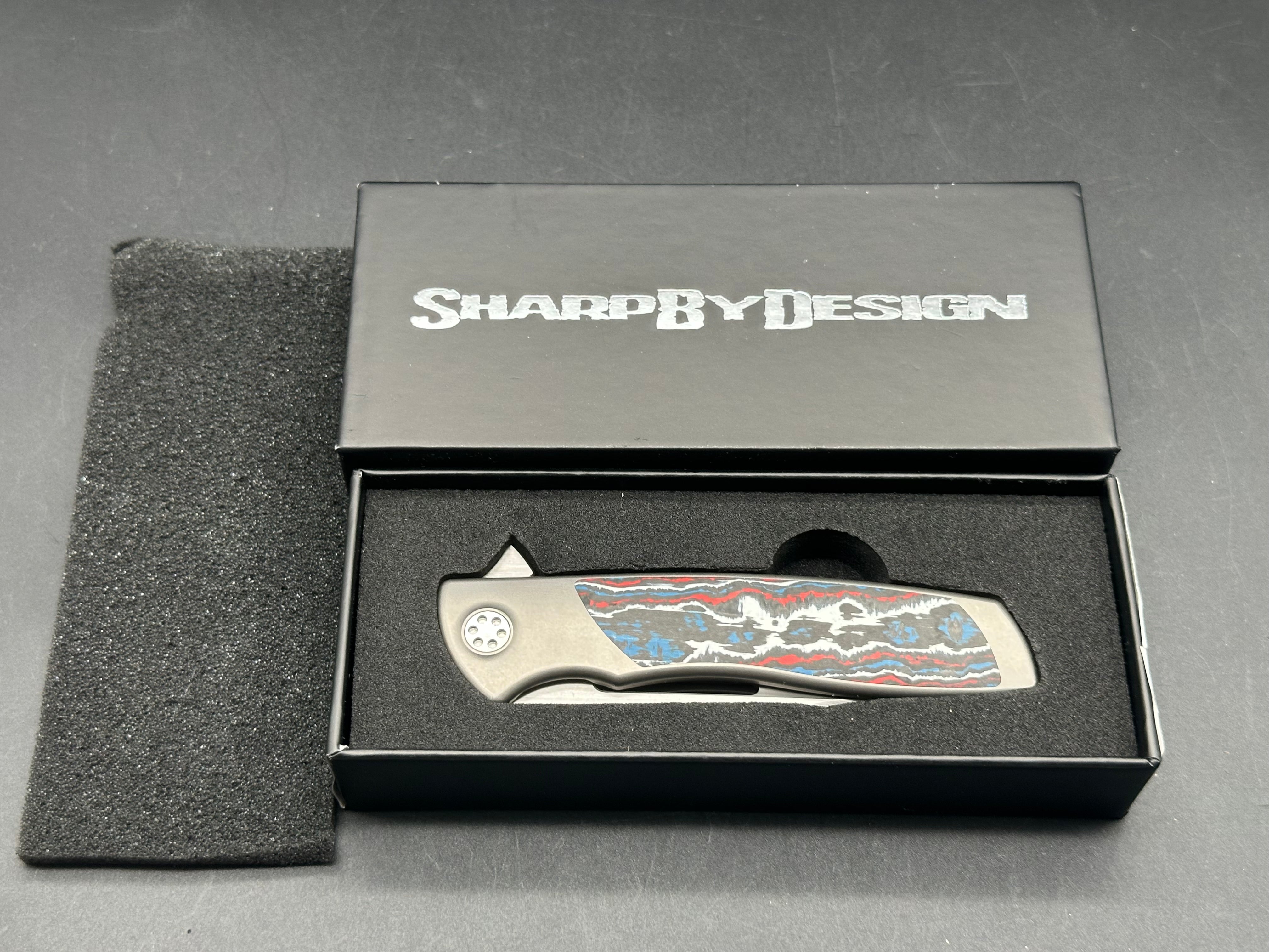 Sharp By Design Mini Evo Flipper Knife - 3.25