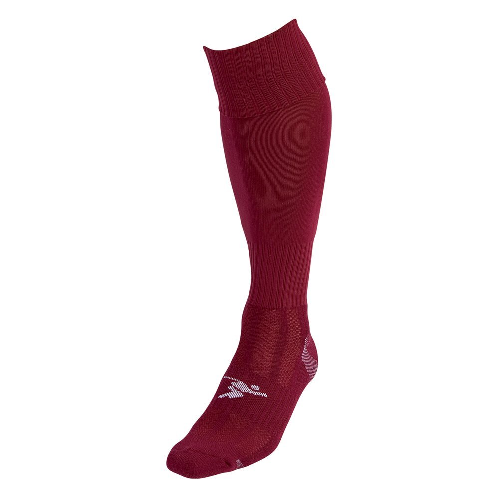 Precision Plain Pro Football Socks for Kids - White - Breathable Athletic Socks for Youth Soccer, Running & Training - Junior Sports Socks with Arch Support & Cushioned Sole