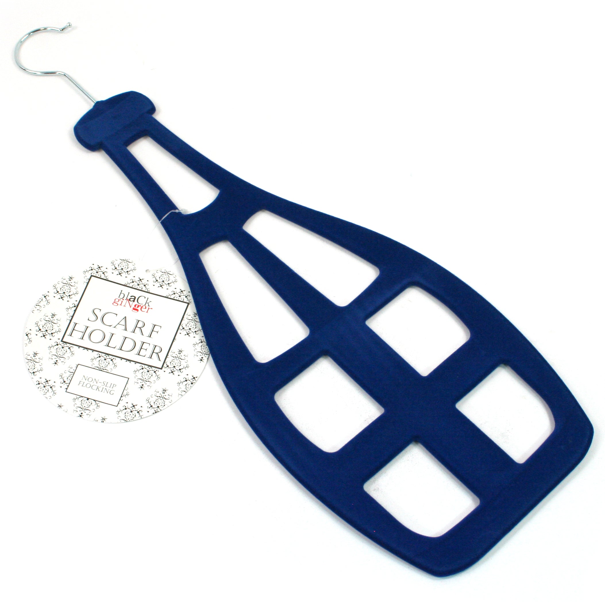 Elegant Champagne Bottle Scarf Hanger - Premium Necktie & Shawl Organizer for Closet - Perfect for Home Decor, Gift Giving & Fashion Accessory Storage