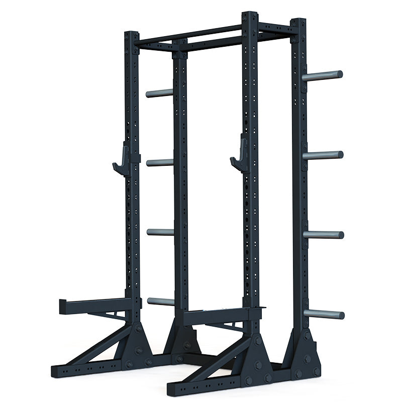 Titan Power Rack HD Half Cage - Heavy Duty Squat Rack for Home Gym, Powerlifting & Strength Training - Perfect for Garage Workouts and CrossFit Training