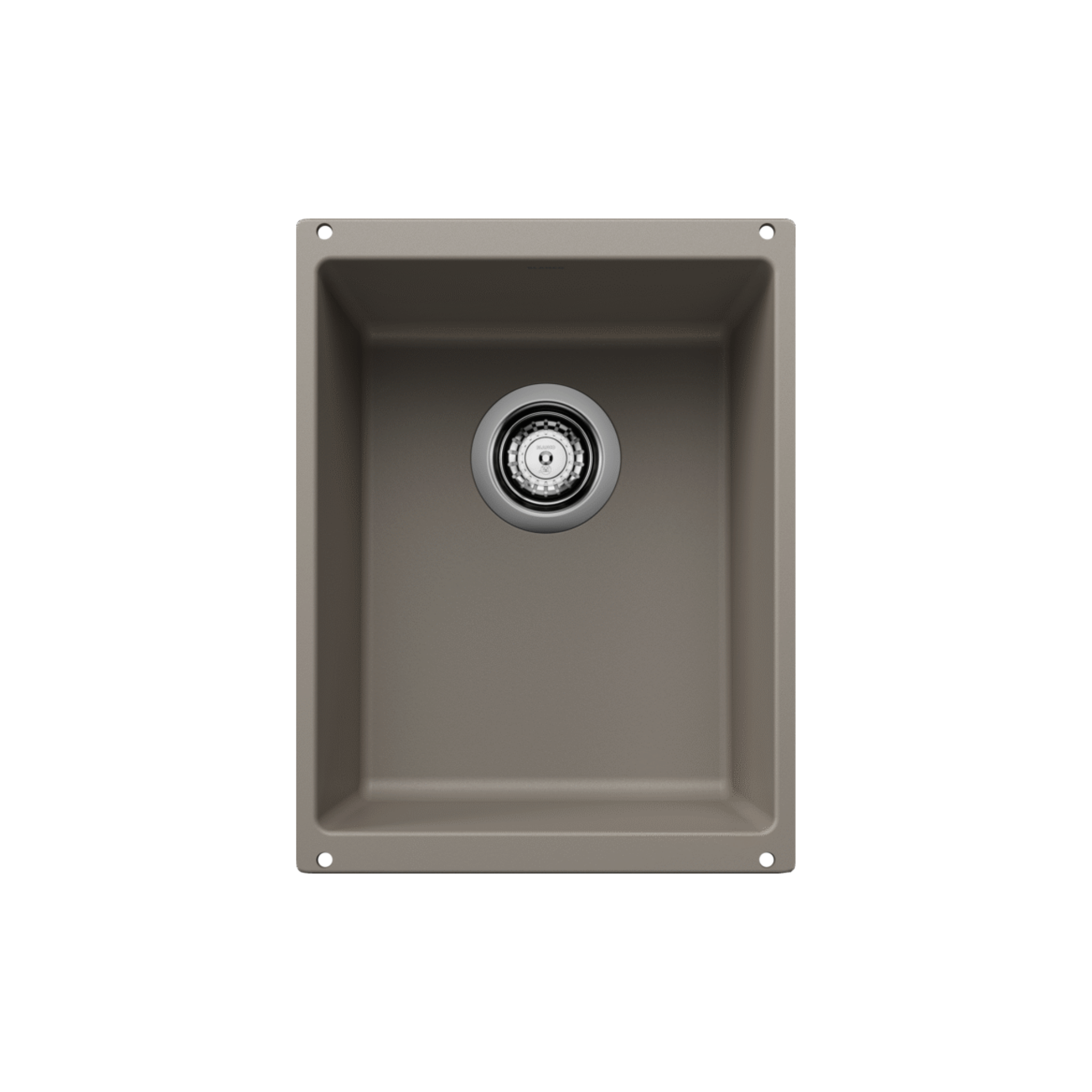 Blanco Precis Bar SILGRANIT 33-inch Undermount Kitchen Sink - Durable Granite Composite for Modern Kitchens | Perfect for Food Prep, Washing Dishes & Entertaining