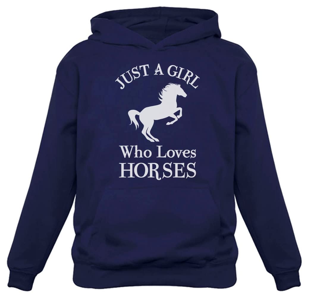Tstars Equestrian Horse Hoodie for Teen Girls - Stylish Horse Lover Sweatshirt Gift for Riders & Horse Enthusiasts | Perfect for Riding Lessons, Barn Visits & Casual Wear