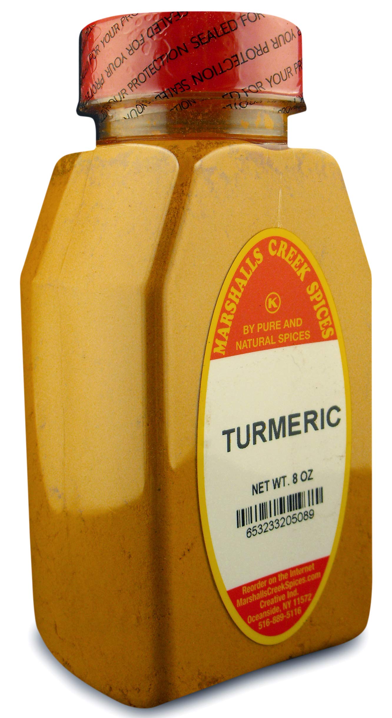 Organic Turmeric Powder 8 oz - Premium Ground Turmeric Root for Cooking, Tea & Golden Milk - Gluten-Free, Non-GMO, Vegan - Perfect for Curries, Smoothies & Health Drinks