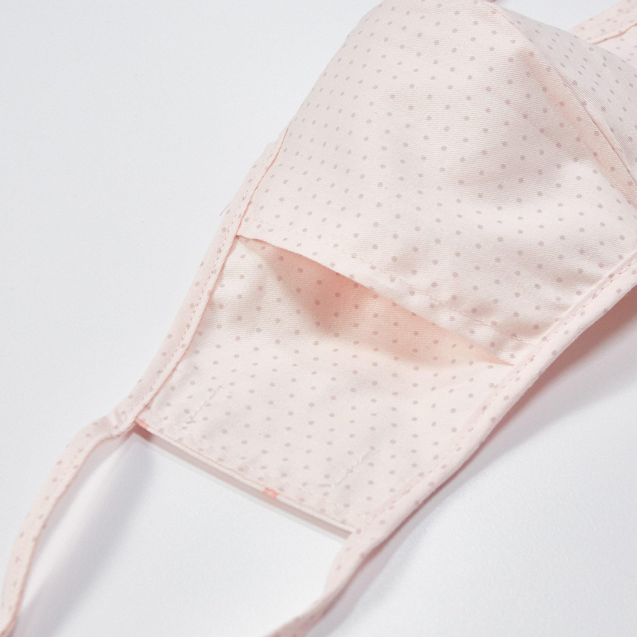 Blossom Bunny Cloth Face Mask for Adults and Kids - Reusable Washable Fabric Mask with Adjustable Ear Loops - Perfect for School, Travel, and Daily Protection