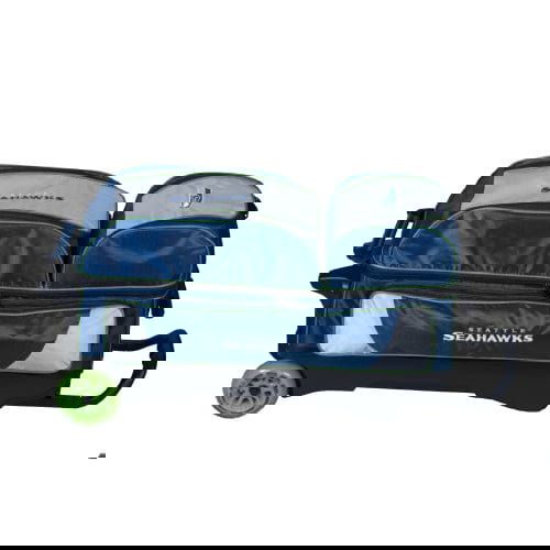 Official NFL Seattle Seahawks Triple Roller Bowling Bag - Team Logo Design for Men & Women - Perfect for League Games, Tournaments & Practice Sessions