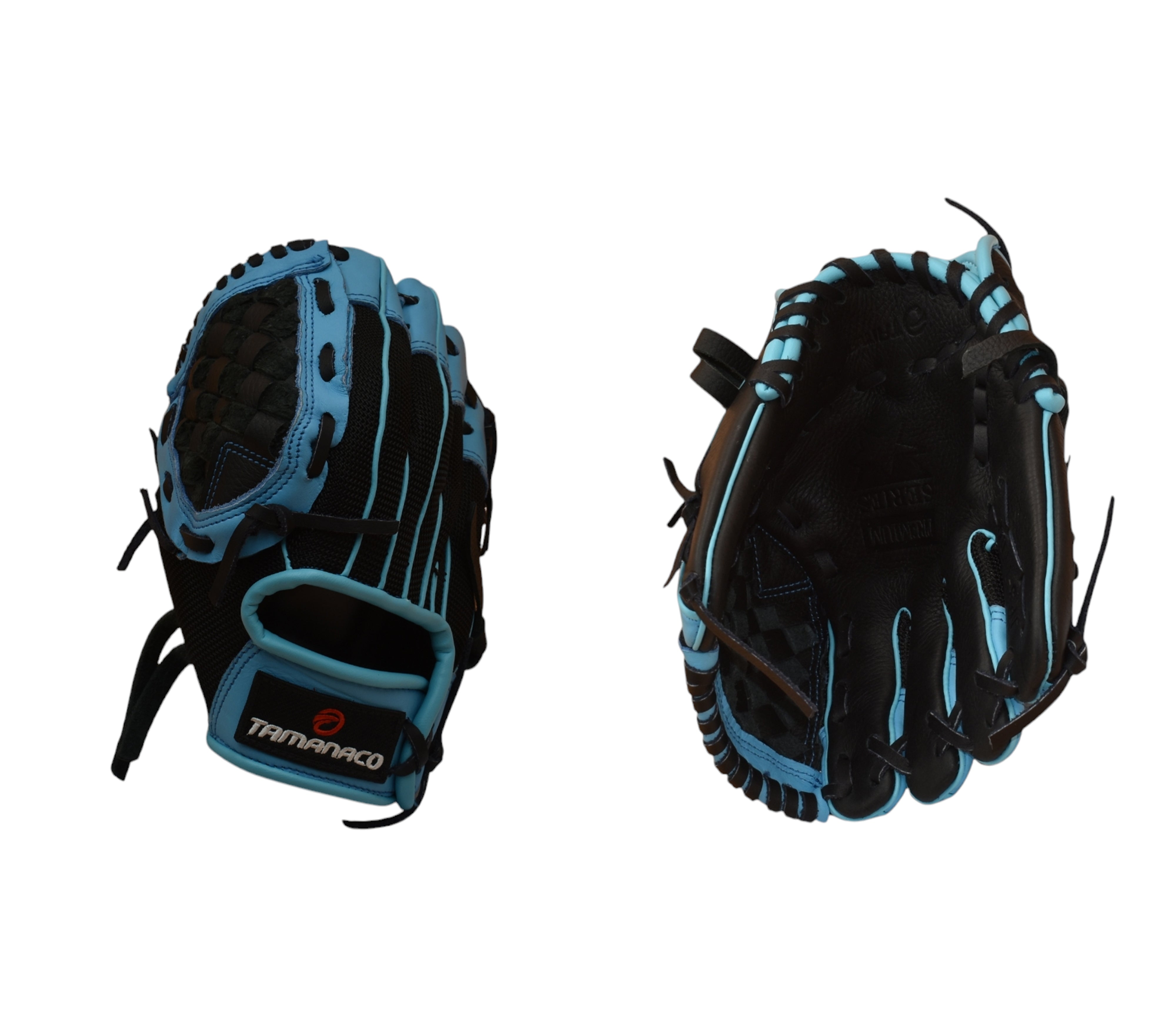 Kids Left-Hand Leather/Mesh Closed Finger Glove - Size 11 for Baseball, Softball & Outdoor Sports
