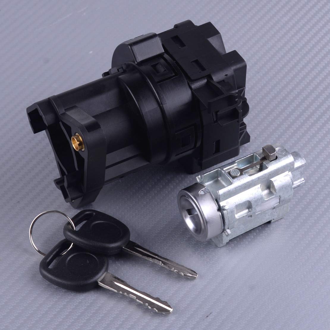 Chevy Classic Impala Ignition Lock Cylinder Key Switch Kit (22670487, 12458191, 22599340, 12533953) - Replacement Car Parts for Smooth Engine Start & Enhanced Security | Perfect for DIY Auto Repair & Vehicle Maintenance