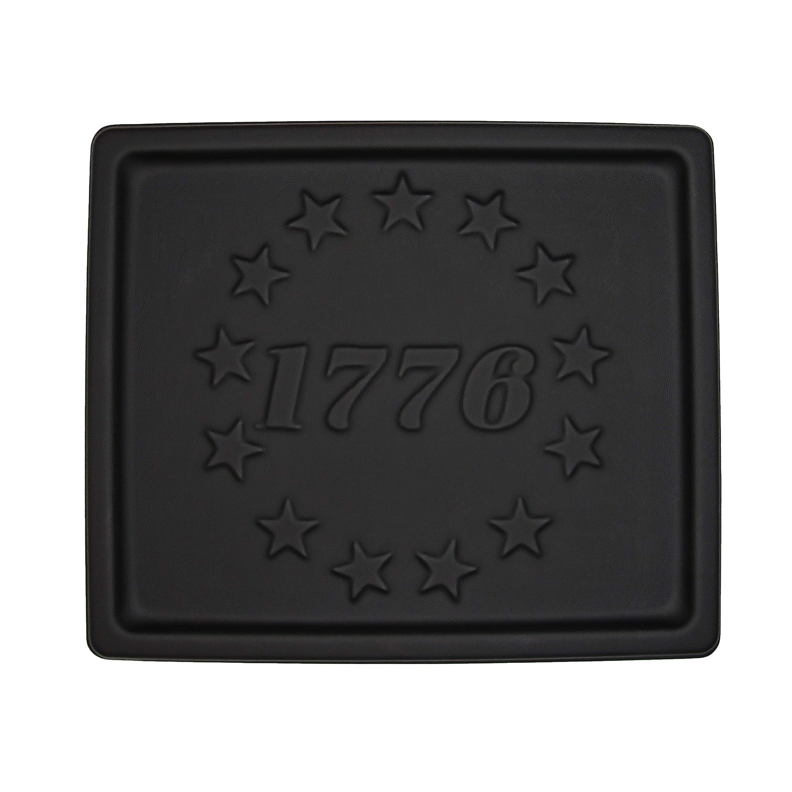 We The People Holsters - Patriotic Betsy Ross Flag Kydex EDC Dump Tray - Valet Tray for Men - Everyday Carry Organizer for Keys, Wallet, Phone & Change - Perfect for Home, Office & Car (Black)