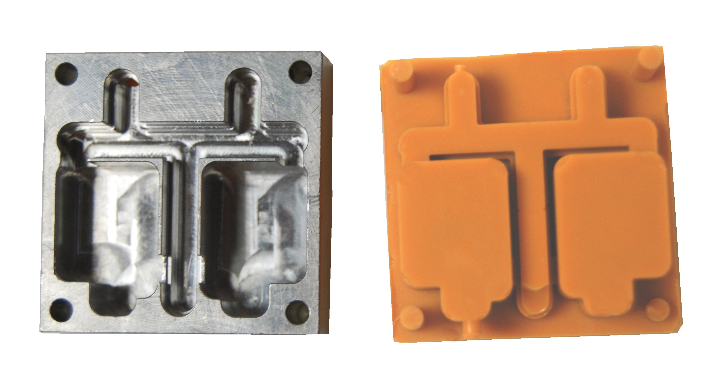 Reprorubber® Orange Silicone Rubber Sample Kit - High-Quality Mold Making Material for DIY Crafts, Prototyping & Industrial Applications