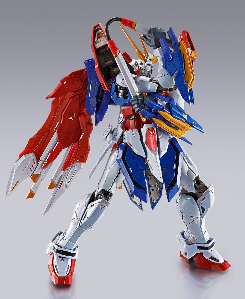 Bandai Metal Build G Gundam God Gundam Action Figure - Premium Collectible Model Kit for Anime Fans | Perfect for Display, Gifts & Anime Collections