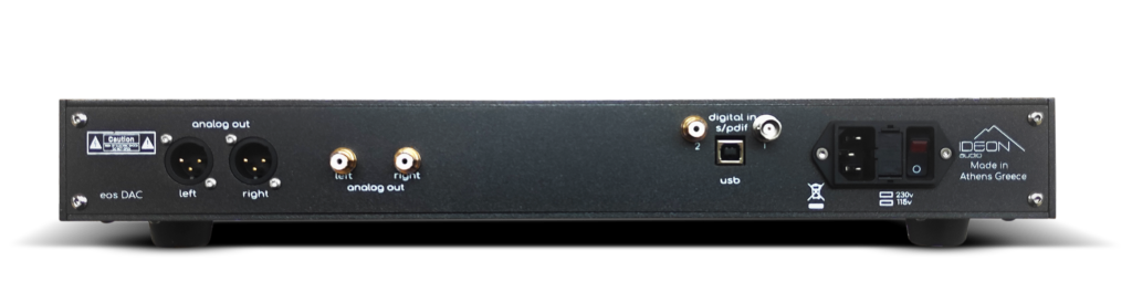 Ideon Audio EOS DAC - High-End Digital-to-Analog Converter for Audiophiles | Perfect for Home Audio Systems & Professional Studios