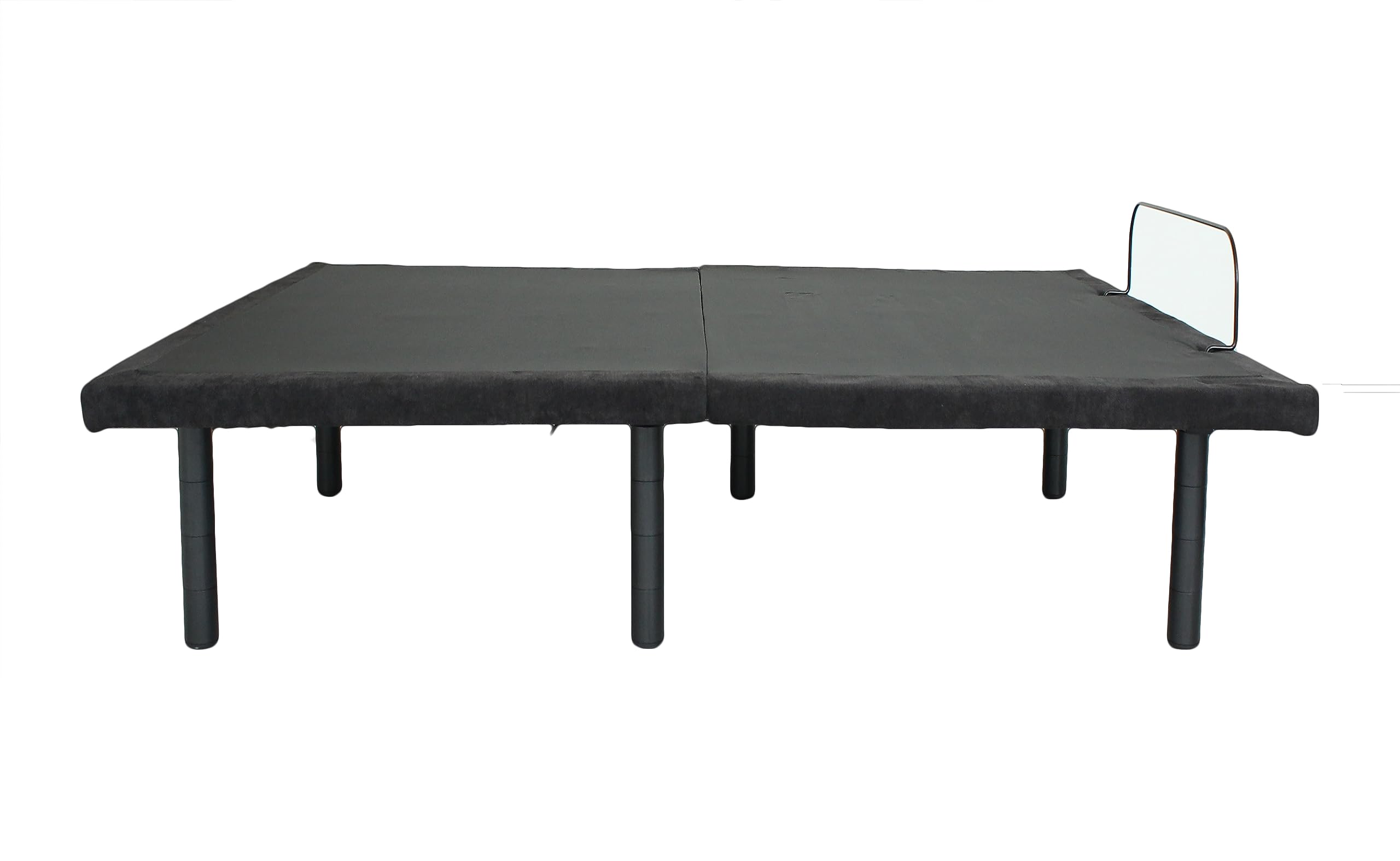 Adjustable Bed Base Frame Queen Size - Wireless Remote, Zero Gravity, Quiet Motor - Head & Foot Incline - Black (US Standard) for Enhanced Comfort & Better Sleep