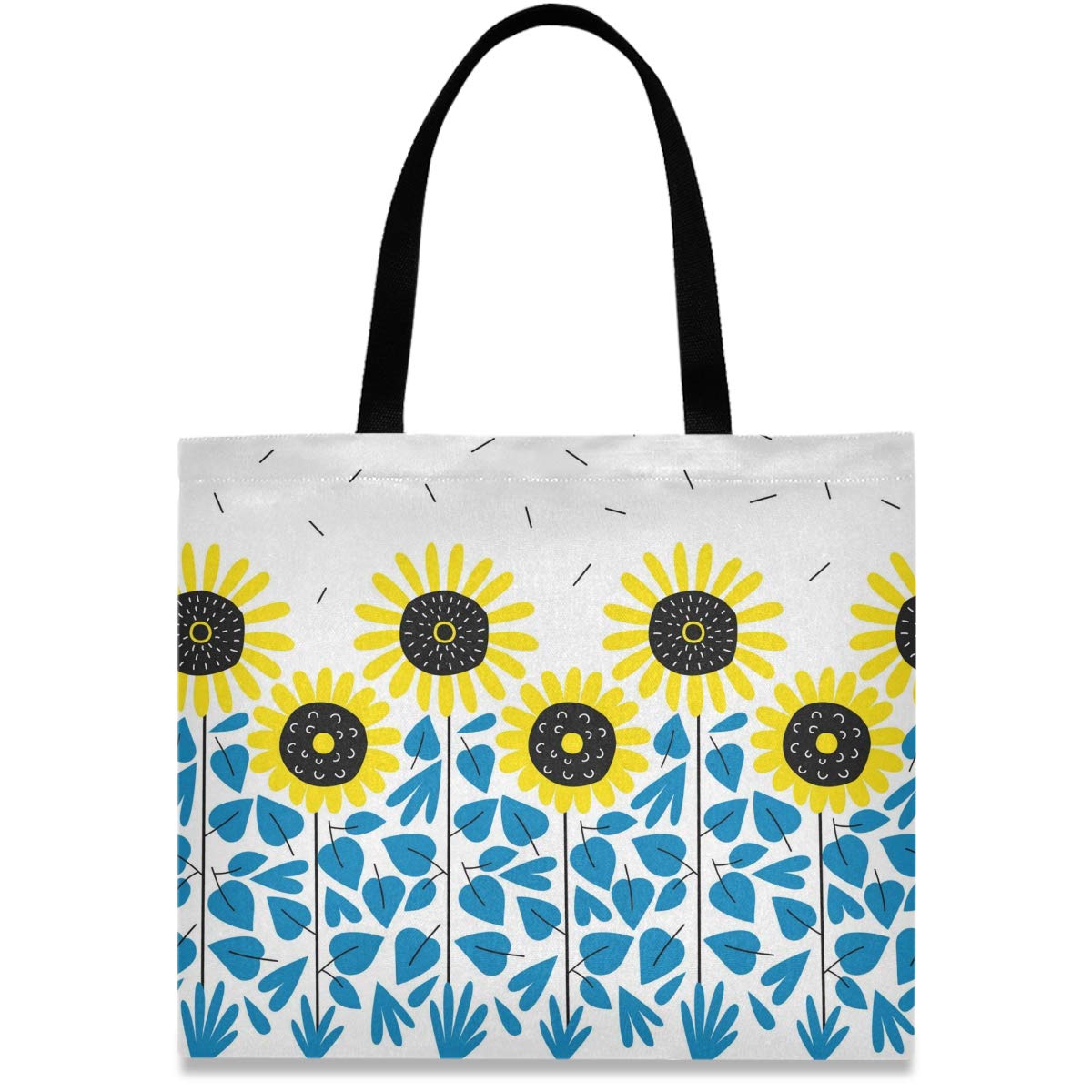 Visesunny Women's Waterproof Canvas Shoulder Bag - Stylish Tote Handbag for Teens, Beach, School & Work - Perfect for Daily Use, Commuting & Travel Accessories