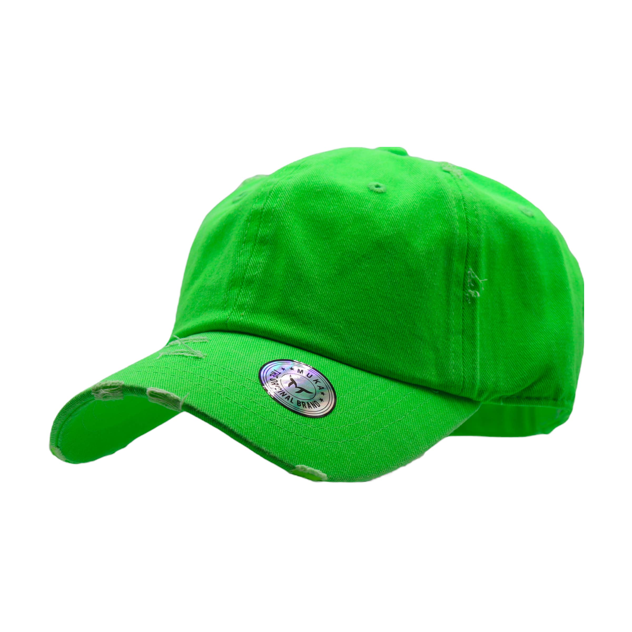 Vintage Washed Distressed Dad Hat - Cotton Adjustable Baseball Cap for Men & Women - Solid Color Plain Blank Unisex Hat - Perfect for Casual Wear, Outdoor Activities and Fashion Street Style