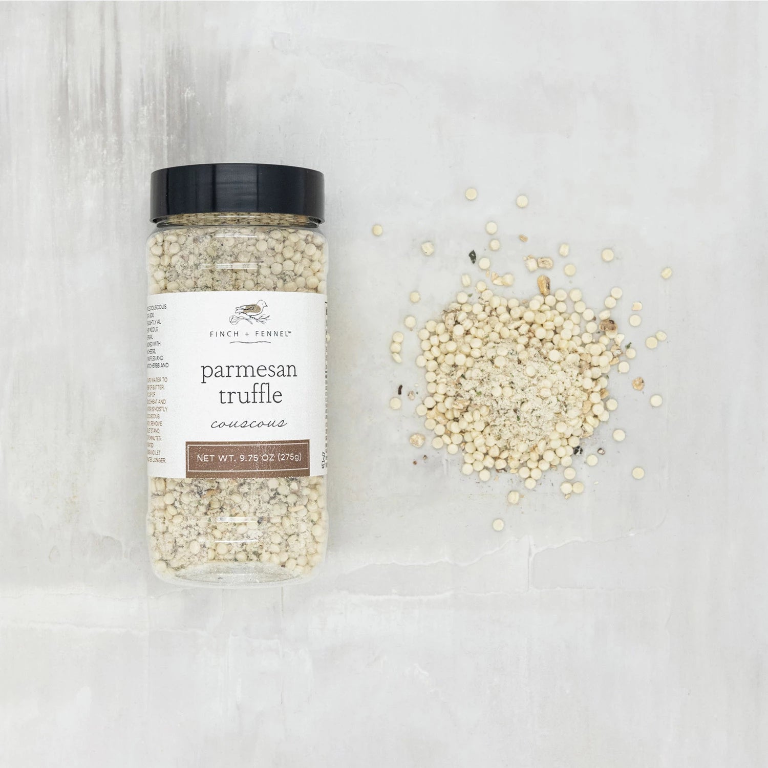 Premium Parmesan Truffle Couscous Mix - Gourmet Italian Pasta Side Dish for Dinner Parties, Fine Dining & Special Occasions